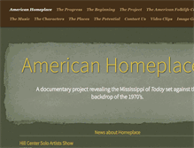 Tablet Screenshot of americanhomeplace.org